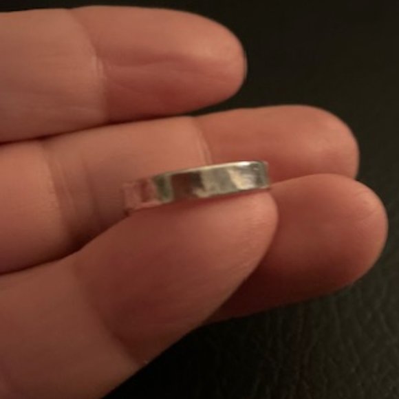 Silpada Retired Sterling Silver Garnet Stackable Ring R0949 Size 6 - Picture 7 of 9